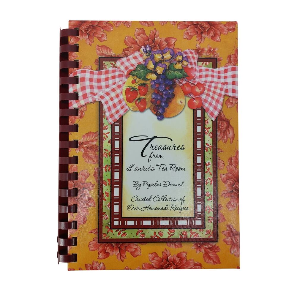 Treasures Laures Cookbook Tea Room Morris Press Recipes Cottage